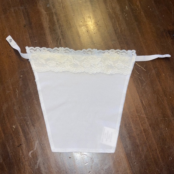 Lace Trim Cami Secret Clip-On Mock Camisoles - Picture 7 of 9